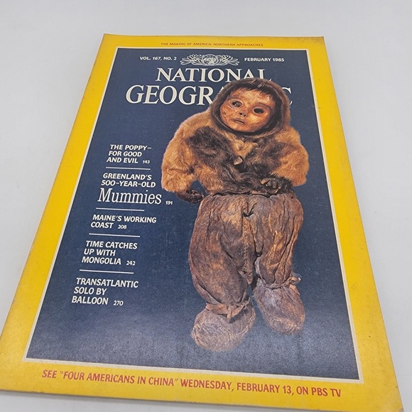 Other - National Geographic Magazine February 1985 No  Insert